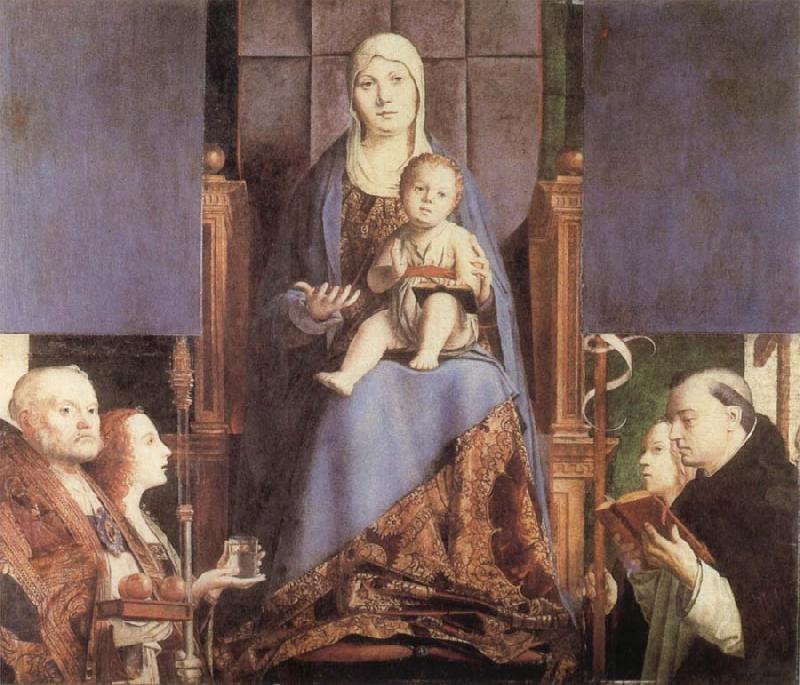 Antonello da Messina Sacra Conversazione oil painting image